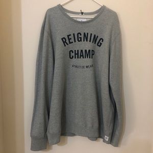 Reigning Champ Logo Graphic Sweatshirt